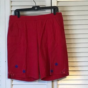 Quacker Factory Vibrant Red Garment